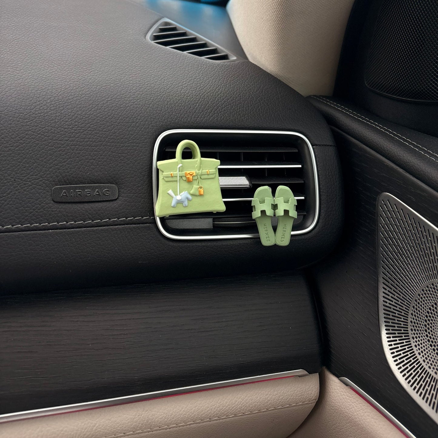 Set Ambientador Coche Verde – Aroma Flor de Osmanto