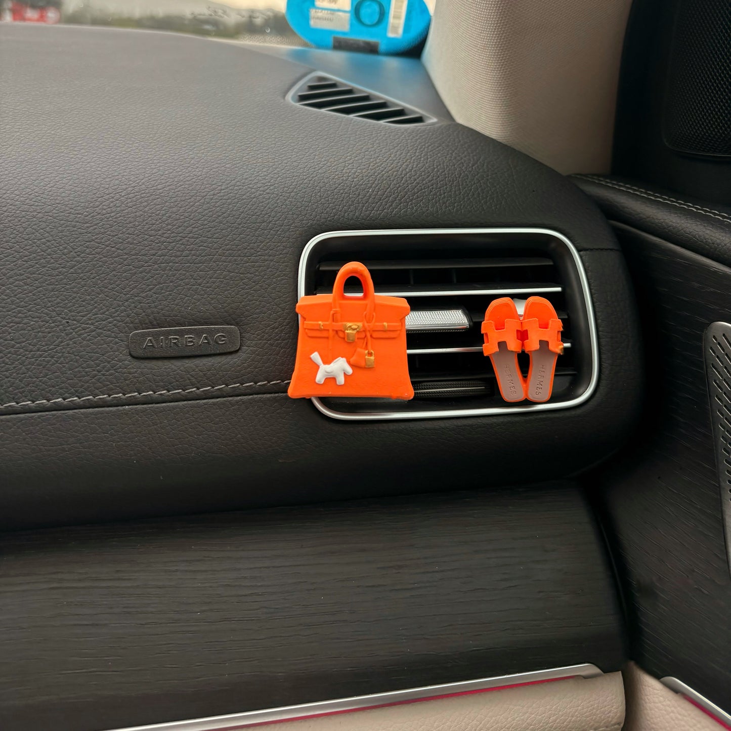 Set Ambientador Coche Naranja – Aroma Coco